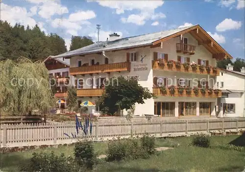 Schoenau Berchtesgaden Hotel Pension Unterstein Kat. Berchtesgaden
