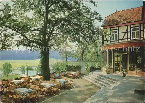 Reitling Gasthaus Reitling im Elm Terrasse Kat. Koenigslutter am Elm