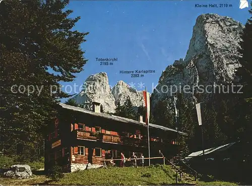 Kufstein Tirol Hans Berger Haus Wilder Kaiser  Kat. Kufstein