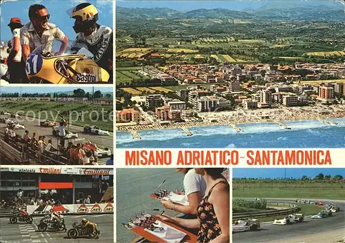 Misano Adriatico Santamonica Autorennen Strand Motorradrennen