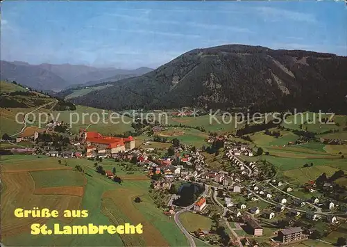 Steiermark St. Lambrecht Fliegeraufnahme Kat. Oesterreich