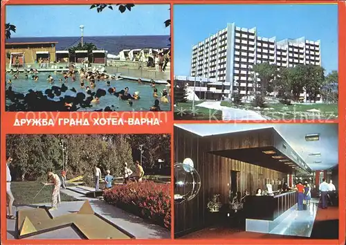 Bulgarien Grandhotel Varna Drushba / Bulgarien /