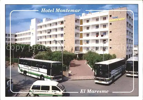 Montemar Hotel El Maresme Kat. Spanien