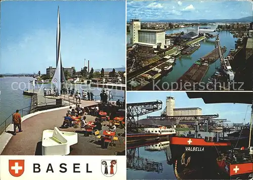 Basel BS Dreispitz Rheinhafen  Kat. Basel