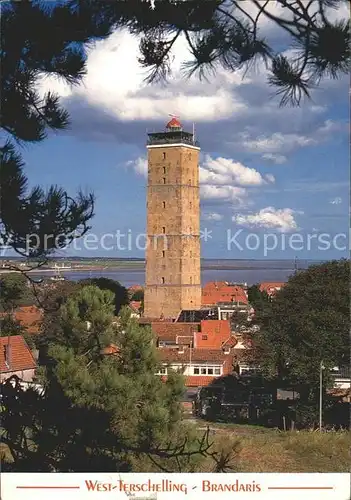 Terschelling De Brandaris Kat. Niederlande