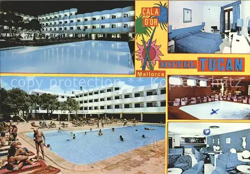 Cala d Or Hotel TucanSchwimmbad Discothek  Kat. Mallorca