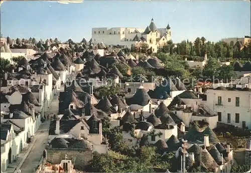 Alberobello Apulien Zentrum  Monumente Kat. Bari