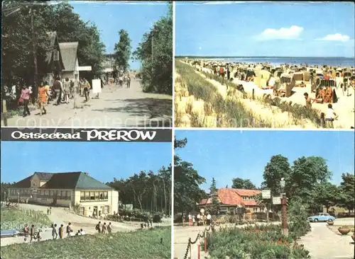 Prerow Ostseebad Strand Promenade / Darss /Nordvorpommern LKR