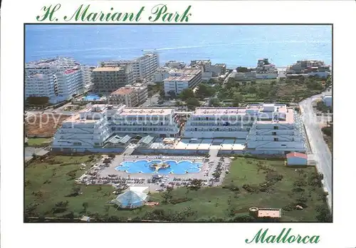 S Illot Llevant Mallorca Mariant Park Hotel Fliegeraufnahme Kat. Sant Llorenc