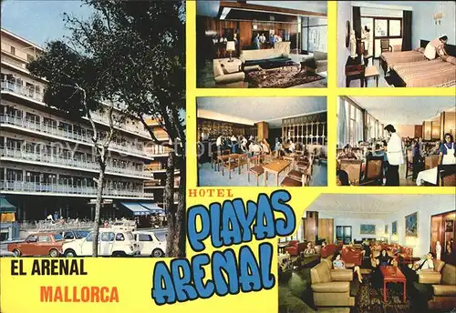 El Arenal Mallorca Hotel Playas Arenal Gastraeume Speisesaal Zimmer  Kat. S Arenal