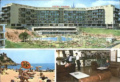 Lloret de Mar Hotel Samba Strand Bar Kat. Costa Brava Spanien