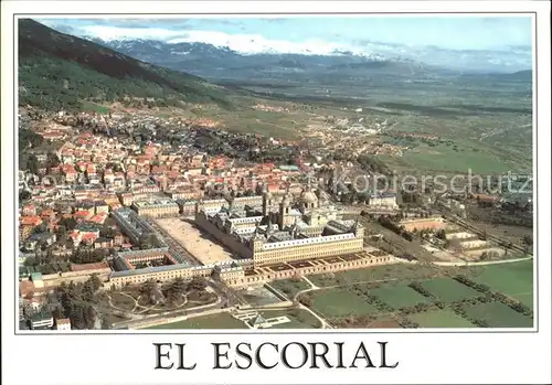 El Escorial San Lorenzo de El Escorial Vista aerea Kat. Spanien