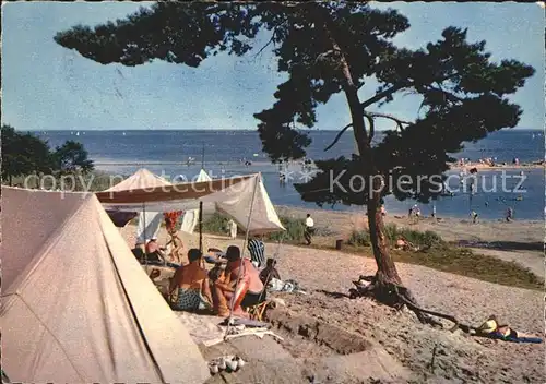 Steinhuder Meer Campingplatz Weisse Duene Strand Kat. Wunstorf