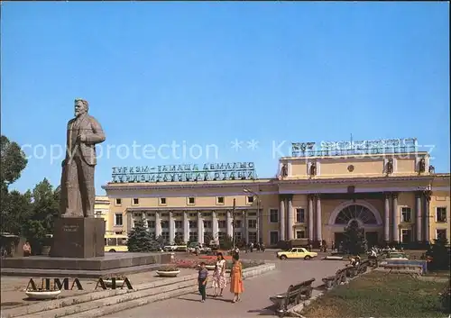 Alma Ata Railway station Kat. Russische Foederation