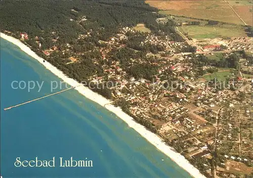 Lubmin Ostseebad Seebad Fliegeraufnahme / Lubmin /Ostvorpommern LKR