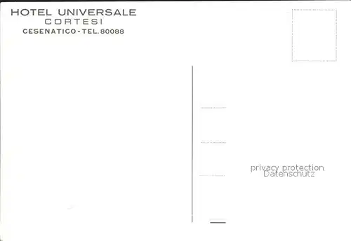 Cesenatico Hotel Universale Cartesi Kat. Italien