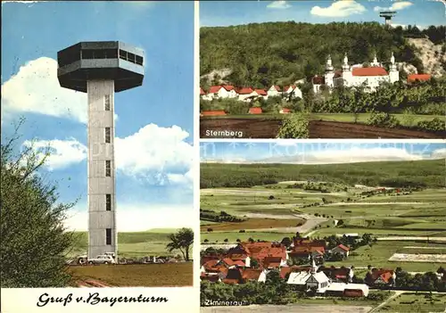 Sternberg Zimmerau Bayernturm Buechelberg  Kat. Zimmerau Sternberg