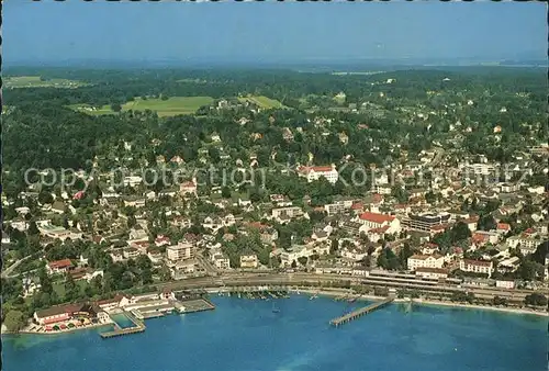 Starnberg See Fliegeraufnahme