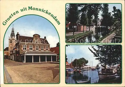 Monnickendam Ortsansichten Kat. Niederlande