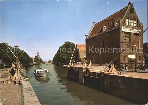 Amsterdam Niederlande Zwanenburgwal Oudeschans Kat. Amsterdam