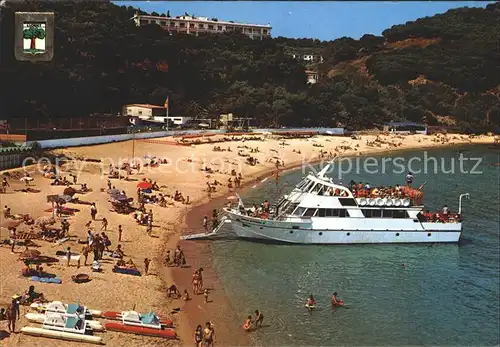 Lloret de Mar Strand Santa Chrisitna Kat. Costa Brava Spanien