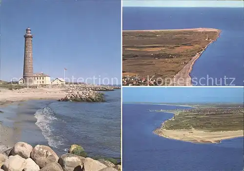 Skagen Fyr Fliegeraufnahme Leuchtturm Kat. Skagen