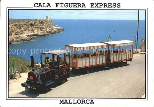 Cala Figuera Mallorca Express Touristenbahn Kat. Spanien