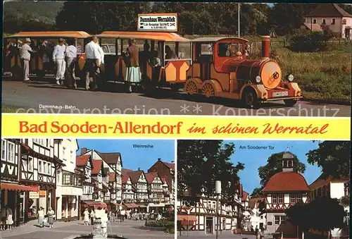 Allendorf Bad Sooden Dammhaus  Bahn Kat. Bad Soden am Taunus