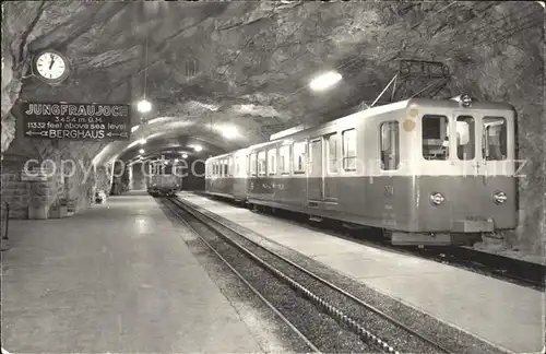 Interlaken BE Station Jungfraujoch Kat. Interlaken