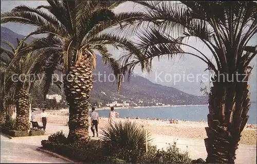 Gagra Strandpartie