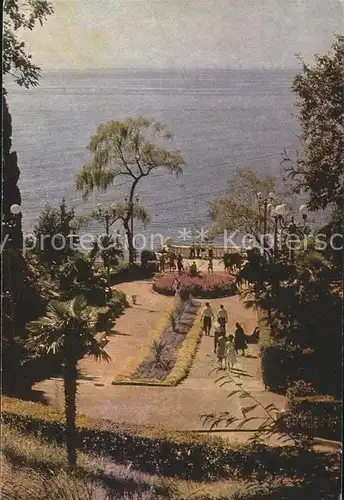 Sotschi Park Blick aufs Meer Kat. Russische Foederation