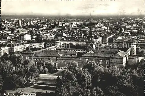 Milano Panorama Kat. Italien