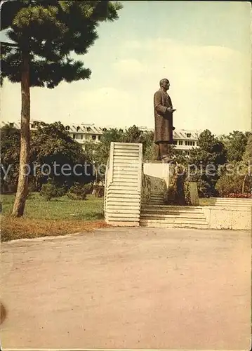 Russische Foederation Denkmal Georgi Krosnev Kat. Russische Foederation