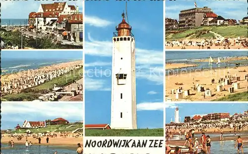 Noordwijk aan Zee  Strandpartien Hotels Leuchtturm Kat. Noordwijk