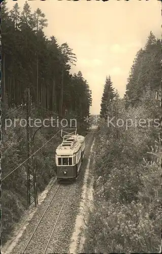 Thueringen Region Thueringer Waldbahn zwischen Tabarz und Gotha Kat. Erfurt