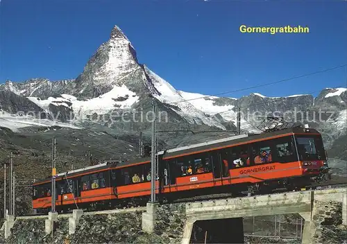 Gornergratbahn Matterhorn  Kat. Gornergrat