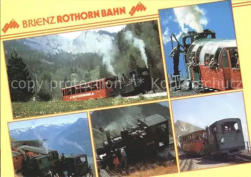Brienz Rothornbahn Brienz am See  Kat. Eisenbahn
