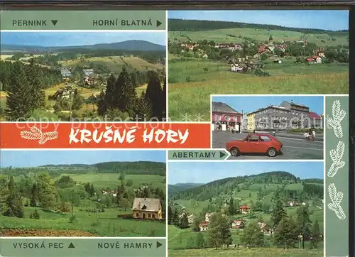 Krusne Hory Abertamy Pernink Horni Blatna  Kat. Tschechische Republik