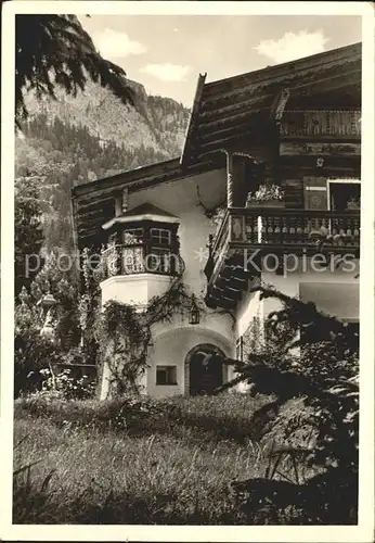 Hintersee Berchtesgaden Landhaus Jordan Kat. Berchtesgaden