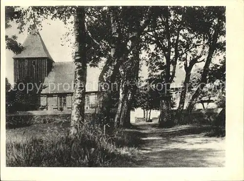 Prerow Ostseebad Die alte Schifferkirche / Darss /Nordvorpommern LKR