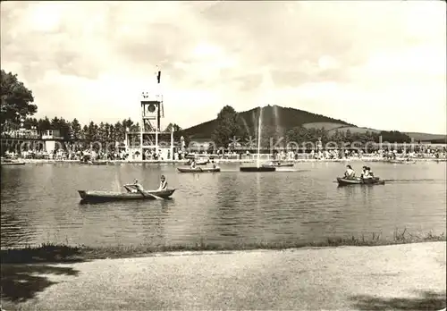 Gross Schoenau Goerlitz Groesstes Freibad  Kat. Goerlitz