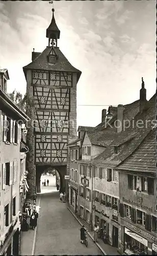 Konstanz Bodensee Schnetztor mit Hus Haus Kat. Konstanz