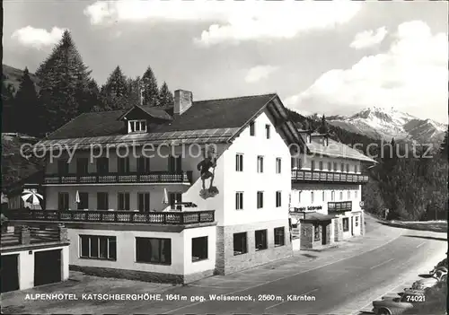 Katschberghoehe Alpenhotel und Weisseneck  Kat. Rennweg am Katschberg