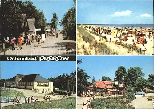 Prerow Ostseebad Strand Promenade / Darss /Nordvorpommern LKR