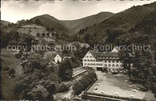 Bad Sulzbach Thermalbad Muentner Schumann Heim Schwarzwald Kat. Lautenbach