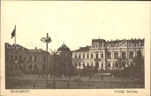 Bukarest Koenigliches Schloss Kat. Rumaenien