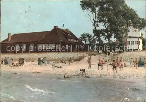 Zingst Ostseebad Strandleben Beach Volleyball Kat. Zingst Darss