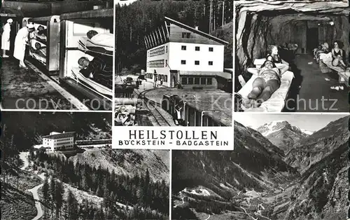 Badgastein Heilstollen Boeckstein Teilansichten Panorama Kat. Bad Gastein