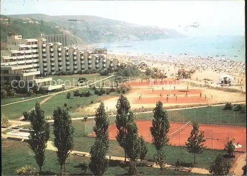 Albena Hotel Panorama Tennisplatz Strand / Bulgarien /