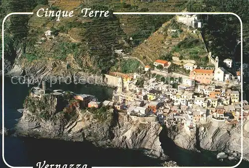 Vernazza Veduta aerea Kat. La Spezia